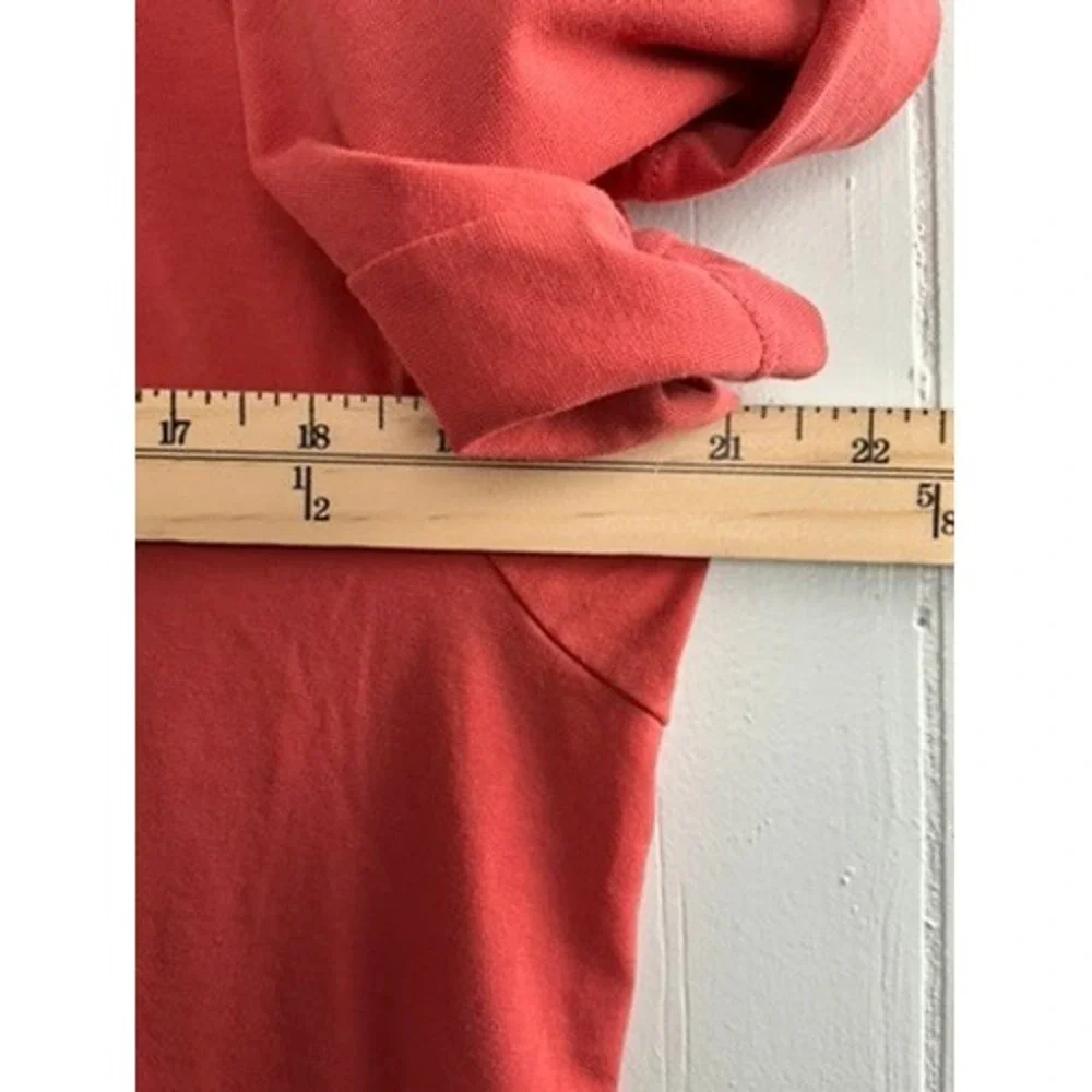 Lululemon Fundamental T-Shirt Mens Medium Red Orange Short Sleeve Pima Tee